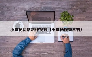 惠东小白杨网站制作视频（小白杨视频素材）